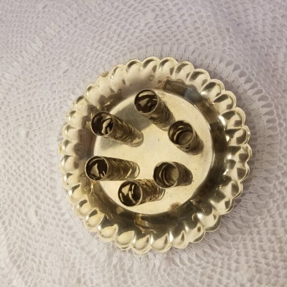 Alpaca Dollhouse Tumbler and Tray Glass Set Miniature 1:12 Tin Vintage - Picture 7 of 8